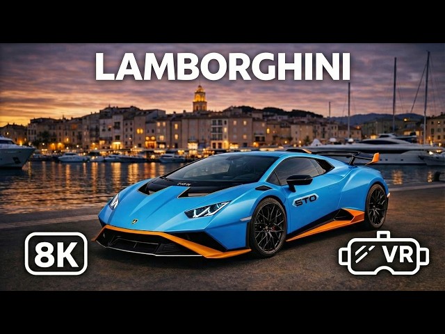 Lamborghini, Up Close and Unfiltered | 8K VR 180
