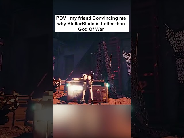 Stellar Blade is BETTER Than God Of War #stellarblade #godofwarragnarok #funnyclips