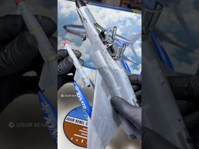 A Month of Work in 1 Minute. F-4E Phantom - Terminator / Hasegawa #miniature