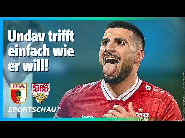 FC Augsburg – VfB Stuttgart Highlights Bundesliga, Matchday 27 | Sportschau
