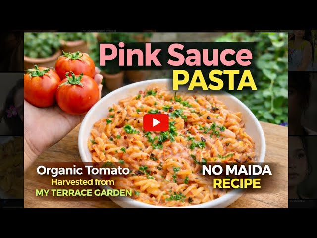 Pink sauce pasta with one ingredient you won't expect#youtube#cooking#recipe