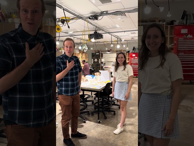 Bring an alum on a tour of IDeATe! 👬