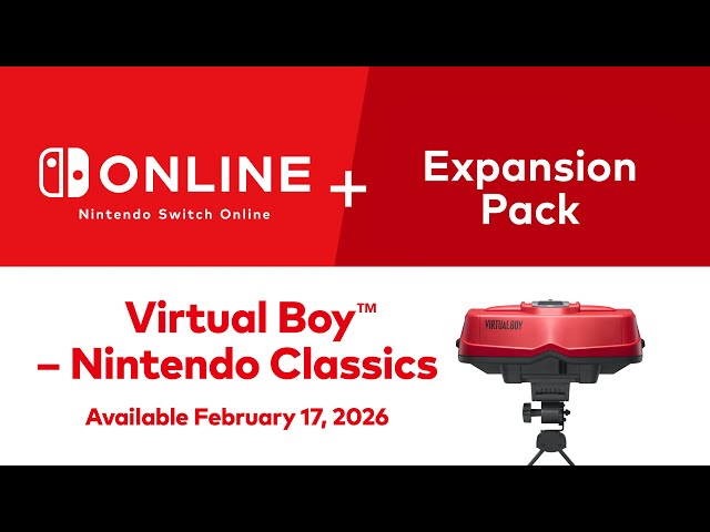 Virtual Boy – Nintendo Classics – Overview Trailer