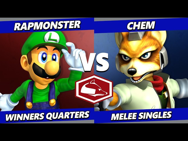 Smash Valley 2026 - Chem (Fox) Vs. RapMonster (Luigi) Smash Melee - SSBM