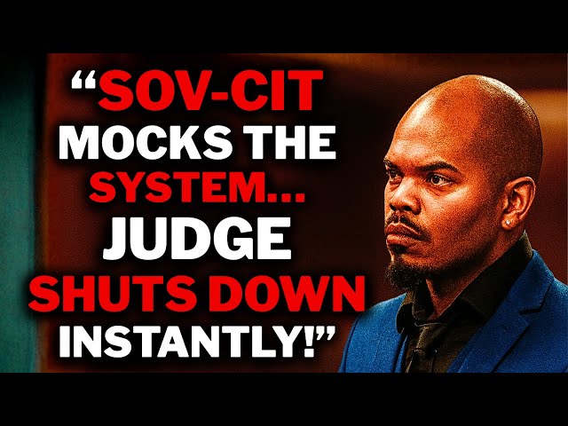 Arrogant Sovereign Citizen TAUNTS The Court… And The Judge Calmly DESTROYS His Fantasy