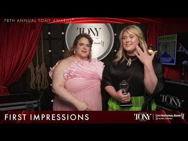 Marg Horwell | 2025 Tony Awards First Impressions