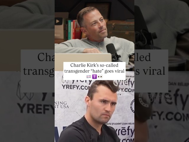 Charlie Kirk's so-called tr*nsgender "hate" goes *VIRAL*