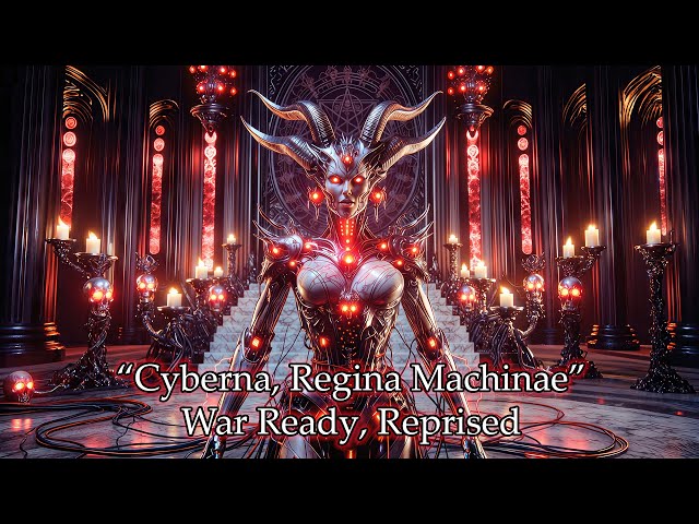 "Cyberna, Regina Machinae" - War Ready, Reprised (w/ Synced Latin & English Lyrics)