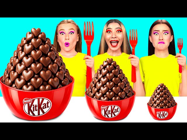 Big, Medium and Small Plate Challenge | Funny Situations and Fails by GoFun Challenge