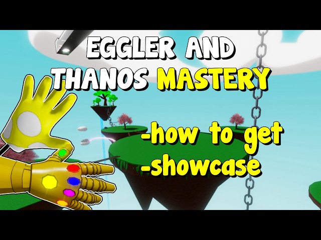 HOW TO GET THE EGGLER AND THANOS MASTERIES | SLAP BATTLES
