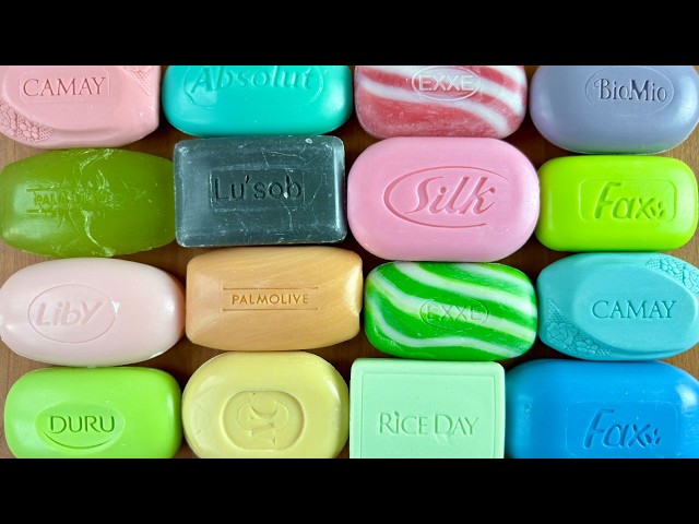 ASMR / Soap opening Haul no talking no music | Leisurely unpacking soap / Soap Craving ASMR 🧼🛁