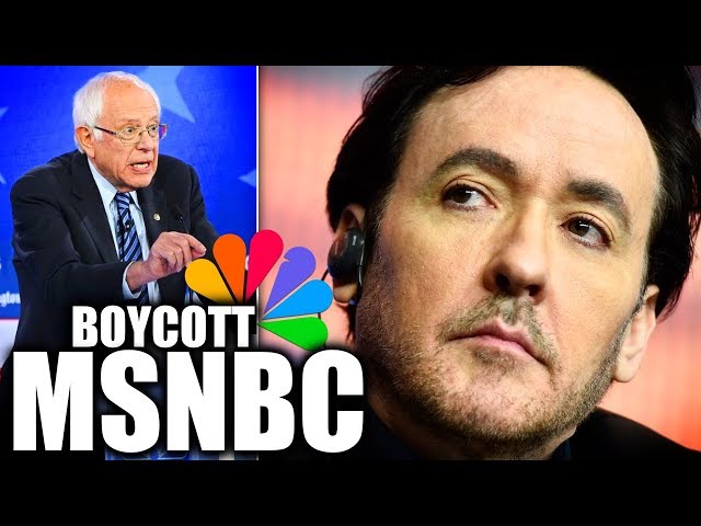 John Cusack Calls for a Boycott of MSNBC Due to Brazen Anti-Bernie Bias