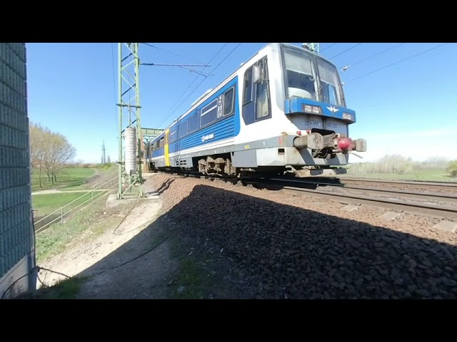 MÁV 416 Bzmot - 3D train video