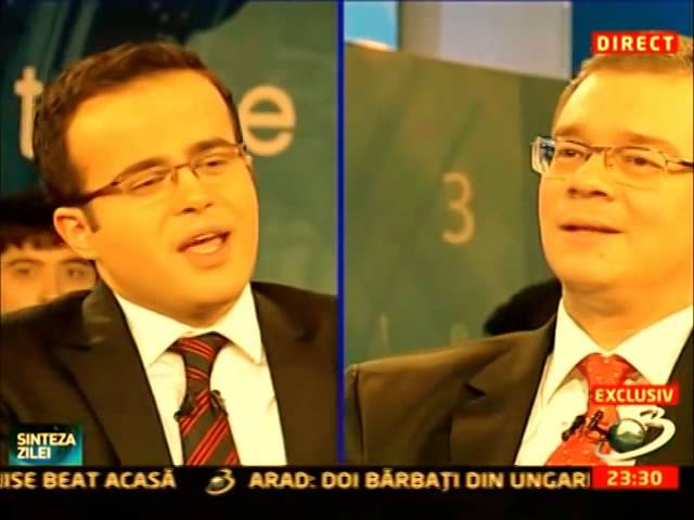 Mihai Gadea la ora de gramatica.