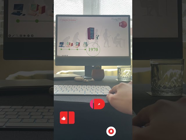 Computer Evolution in PowerPoint 🔥🦍