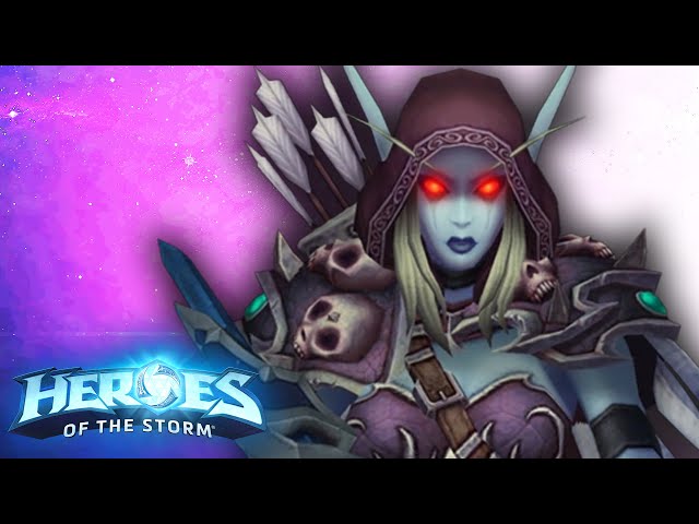 Auto Attack Sylvanas | Heroes of the Storm (Hots) Sylvanas Deep Dive Gameplay