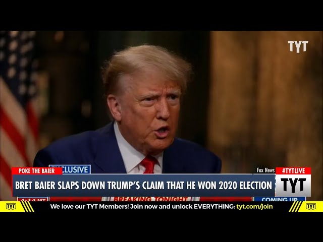 Heated Exchange Between Trump and Bret Baier on Fox News in Last Interview Meeting