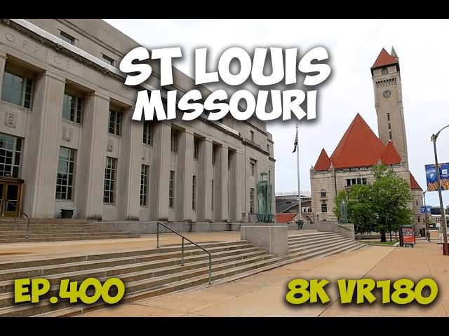 Ep.400 St Louis Missouri - Municipal Court Reform And Union Station Network 8K VR180 3D Travel