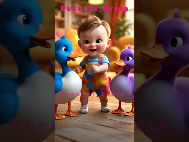 Title: Colorful Duo Adventures: Fun Moments at Home #vairalvideo a ram Sam Sam Sam #shortvideo 🦆🤯🤯