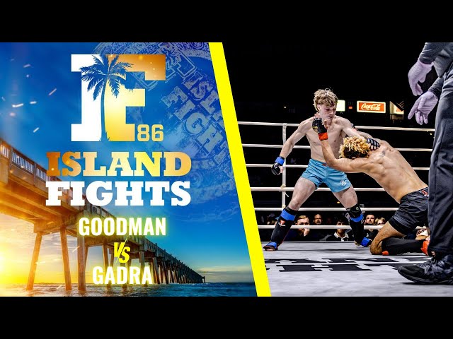 Colin Goodman vs Jonathan Gadra | Featherweight MMA Full Fight | IF 86 | Islandfights.com