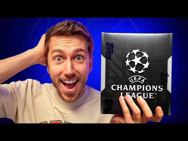 I Opened *BRAND NEW* Champions League Football Boxes