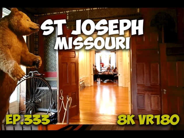 Ep.333 St Joseph Missouri - The Wyeth Tootle Mansion And Gilded Age Wealth 8K VR180 3D Travel