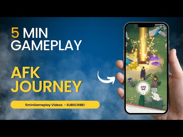 AFK Journey -  First 5 Minutes Gameplay (No Commentary) | Epic RPG Fantasy Adventure