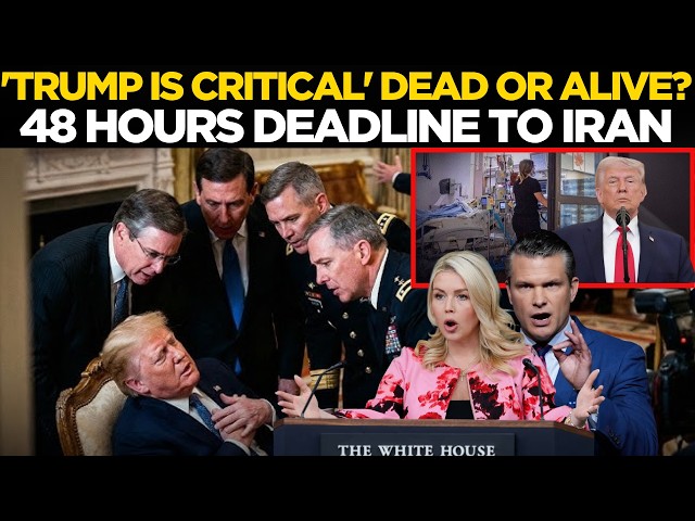 White House LIVE| 'TRUMP IS CRITICAL' ANYTHING CAN HAPPEN NOW! 48 HOURS DEADLINE TO IRAN | US News