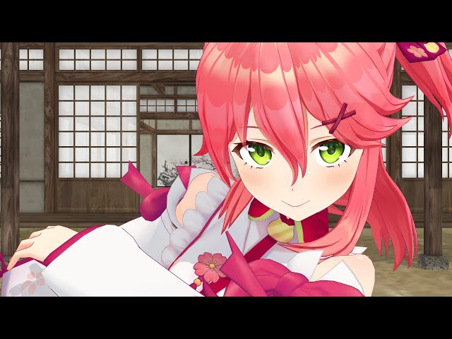 【VR180】Mikorap 4 by Sakura Miko【Hololive MMD】3D VR 8K