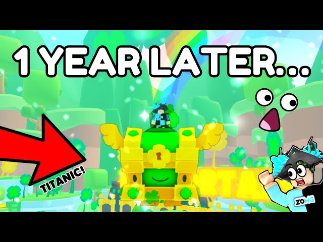 I Revisited Pet Simulator 99 1 year later & THIS Happened.. (TITANIC)