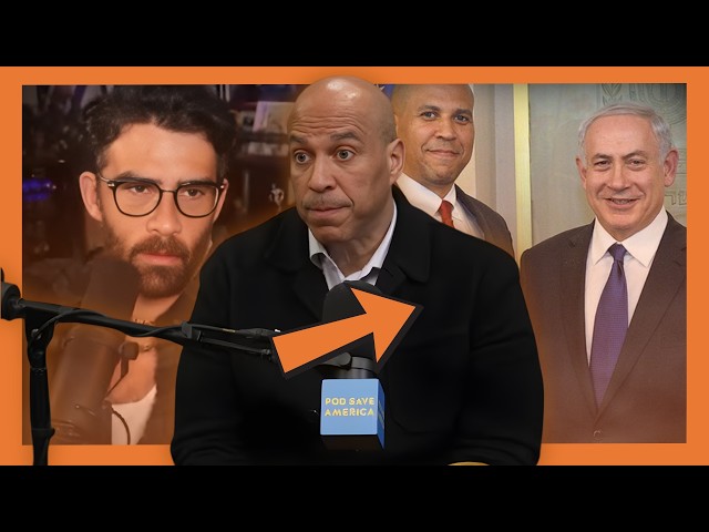 Cory Booker's Pod Save America Word Salad on Hasan Piker and Israel