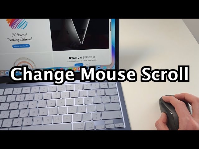MacBook: How to Change Mouse Scroll Direction!