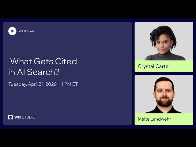 Webinar: What Gets Cited in AI Search? New Research + Actionable Content Tips
