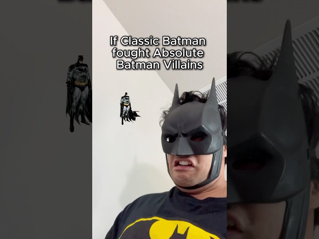 If Classic Batman fights Absolute Batman Villains #absolutebatman #batman #dc  #comic
