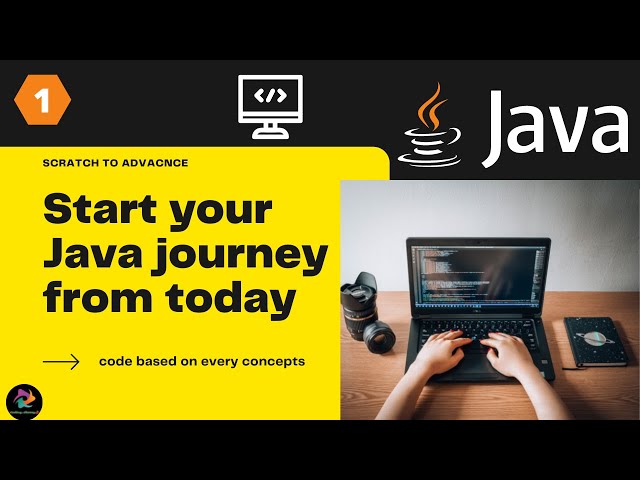 Java first program || How to Compile and run java program || Java Part 1