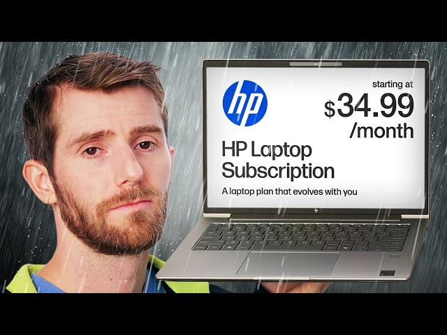 HP has Subscription Laptops Now