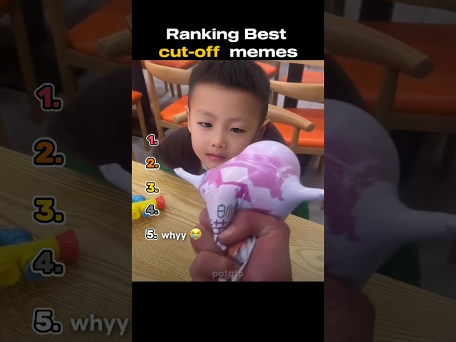 Ranking Best Cut-Off Memes.. #funny #ranking #top5