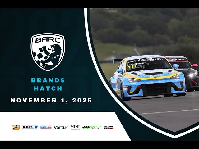 BARC LIVE | Brands Hatch | November 1st 2025