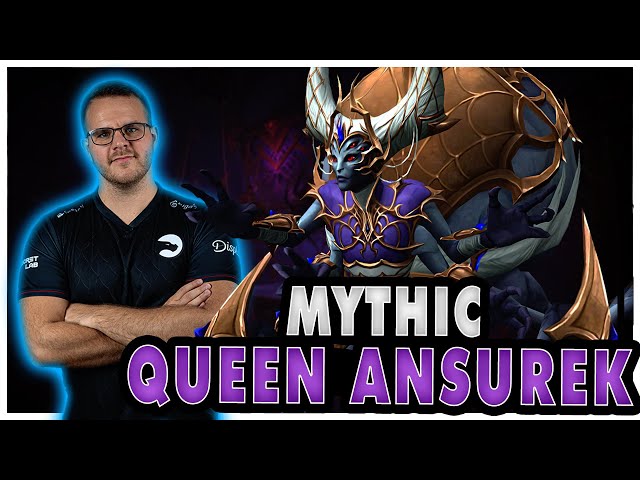 World 2nd Queen Ansurek! | Nerub-ar Palace | Echo Gingi Arcane Mage PoV