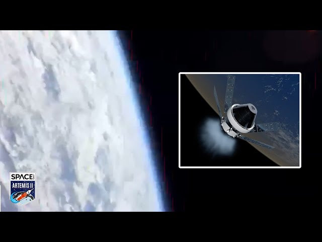 NASA's Artemis 2 crew blazing toward the Moon after Trans-Lunar Injection burn