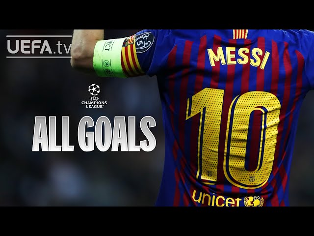 Every Lionel Messi Champions League Goal!