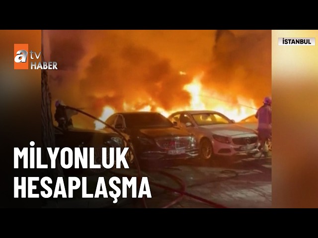 15 lüks aracı yaktılar, evi kurşunladılar - atv Ana Haber 6 Nisan 2026