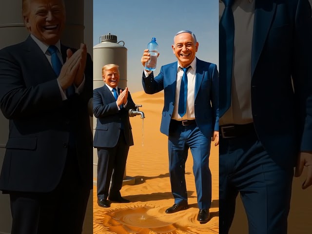 Khamenei vs Trump Water Prank 💧😂#iranisraelwar #iran #israel #usa #trump #khamenei #war #ai
