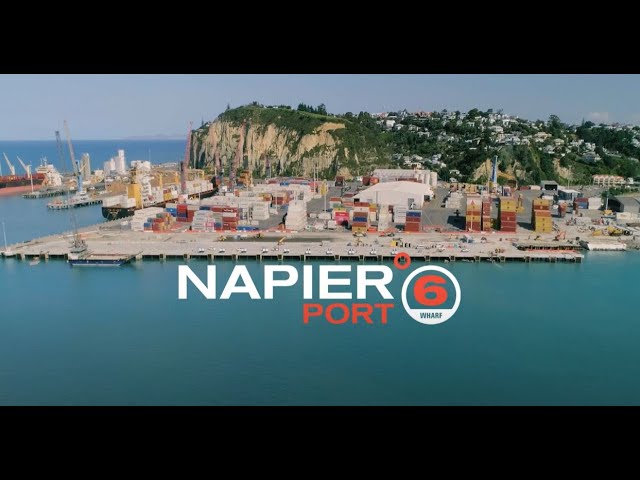 Napier Port 6 Wharf Official Opening
