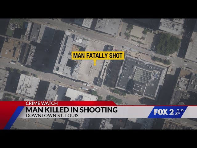 Woman arrested after shooting man inside truck in downtown St. Louis