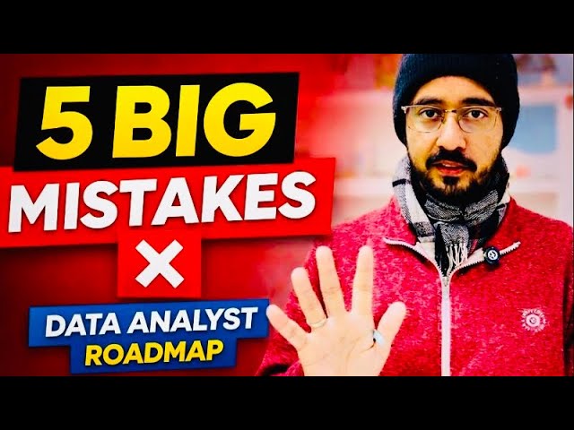 I Started Data Analytics Wrong – Don’t Make These 5 Mistakes (Beginner Roadmap)