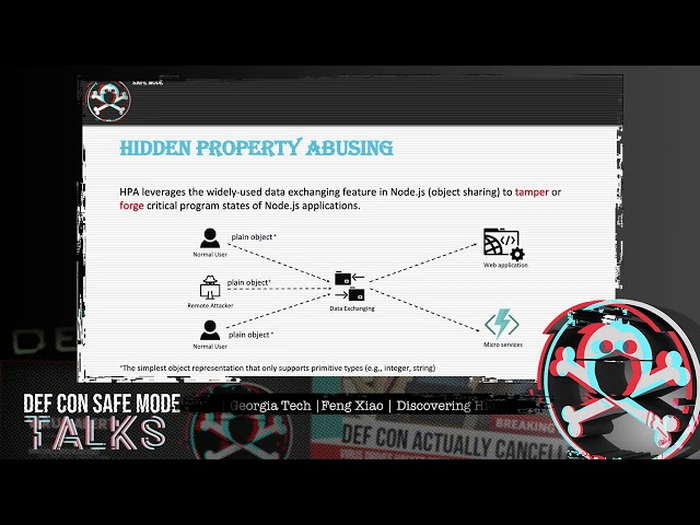 DEF CON Safe Mode - Feng Xiao - Discovering Hidden Properties to Attack Node js Ecosystem