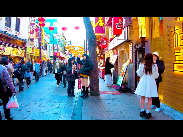 Yokohama Chinatown 🐶🍻 Feel exotic ♪ 4K ASMR non-stop 1 hour 03 minutes