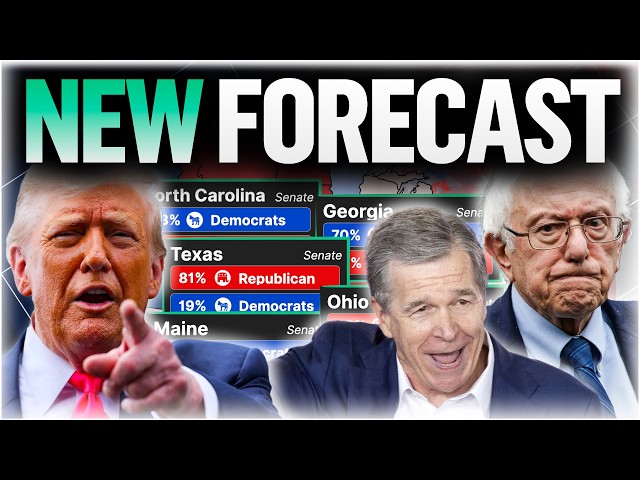 The 2026 Senate Map Based on a SHOCKING New Forecast in EVERY STATE!