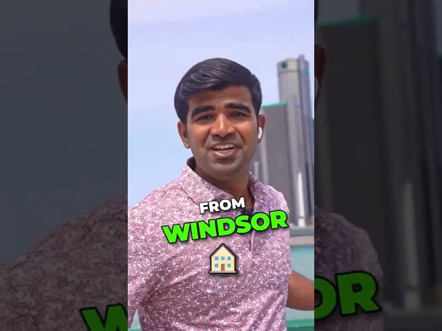 3 Best Things About Windsor, Canada #shorts